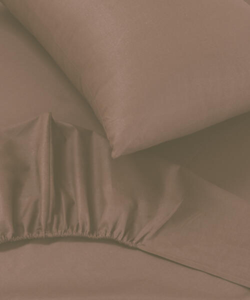 Continuous Pad-Steam Dyed Charcoal Sheet Set