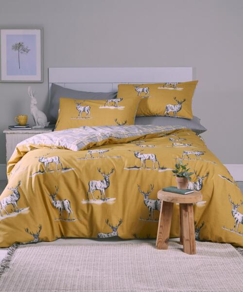 Deep Forest Foliage Botanical Bed Set