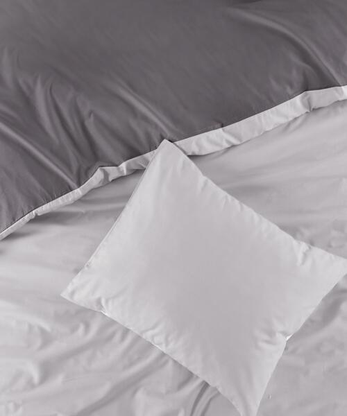 Heather Grey Brushed Percale Sheet Module