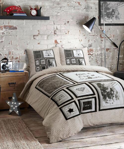Eucalyptus Sprig Minimal Duvet Set